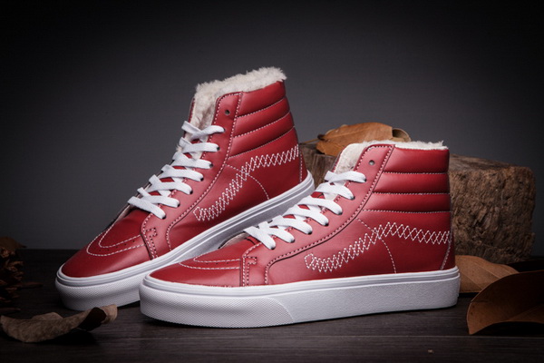 Vans High Top Shoes Women--047